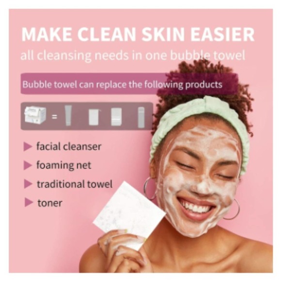 Sodalulu  Disposable Cleaning Towels Makeup Remover Wipes Deep Clean Moisturize - Picture 3 of 9